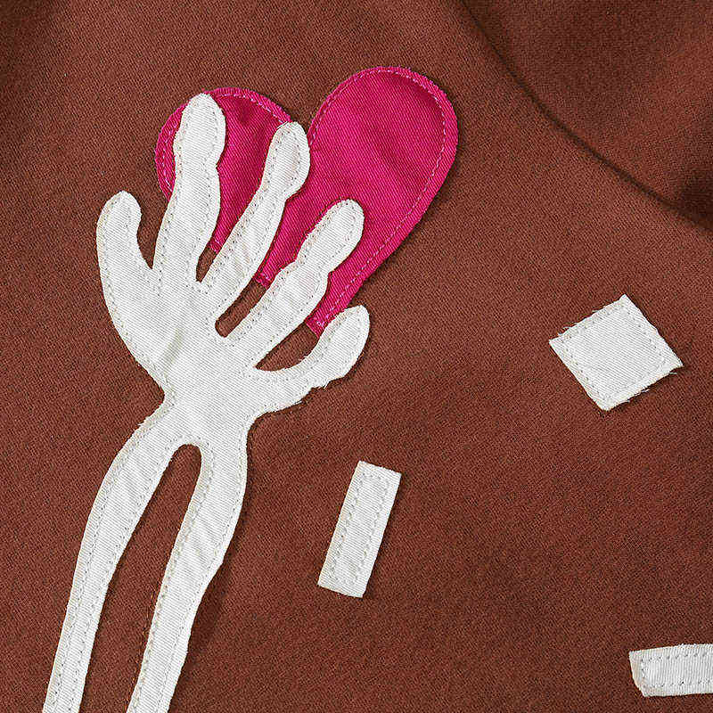 Hip Hop Streetwear Sweatshirt Hoodie Men Human Skeleton Hooded Pullover Autumn Harajuku Cotton Fleece Sweat Shirt Hoodie 220114