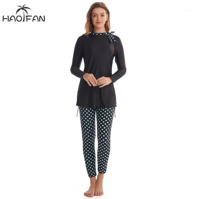 HaoFan 2020 Islamicla Swimsuit Maillot Islamique Burkini Modest Muslim Swimwear Conservative Swimsuit Beach Swimwear1
HaoFan 2020 Islamicla Swimsuit Maillot Islamique Burkini Modest Muslim Swimwear Conservative Swimsuit Beach Swimwear1