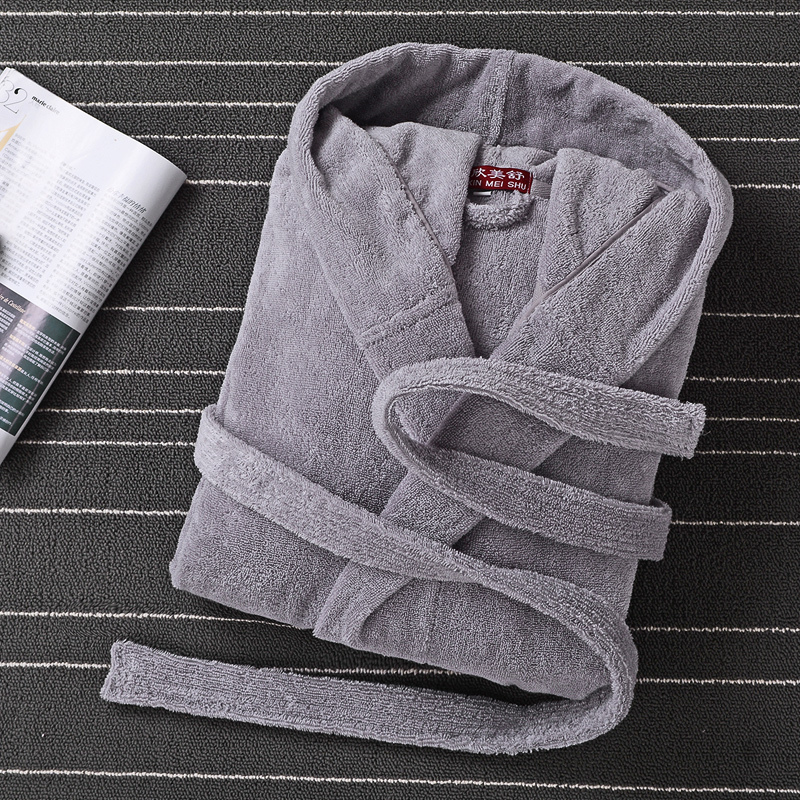 Winter Women Bathrobe Hooded Men Autumn Thick Warm Towel Fleece Sleepwear Long Robe Hotel Spa soft Long Nightgown Kimono robe 210203