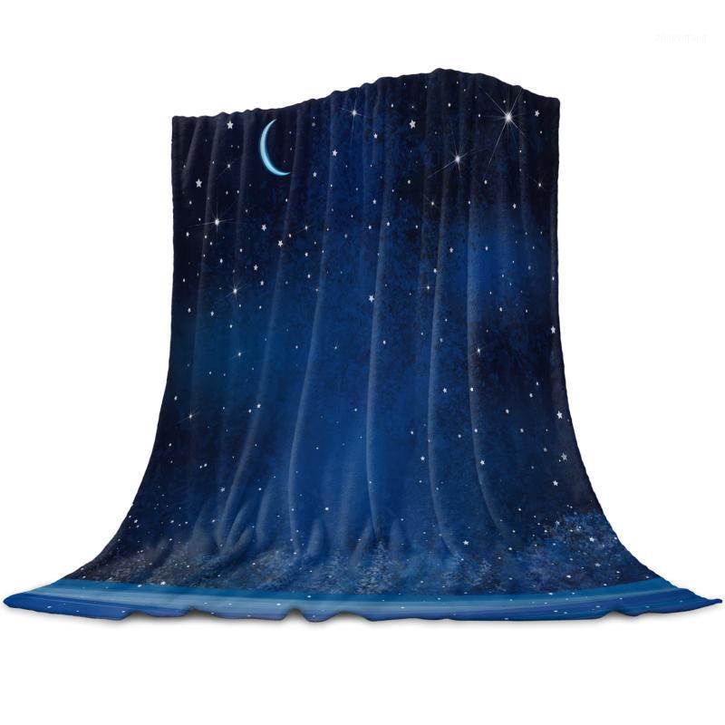 Blankets Starry Sky Moon Stars Beautiful Trees Home Textile Blanket Cover Fleece For Sofa Bed Throw Kids Adults
Blankets Starry Sky Moon Stars Beautiful Trees Home Textile Blanket Cover Fleece For Sofa Bed Throw Kids Adults