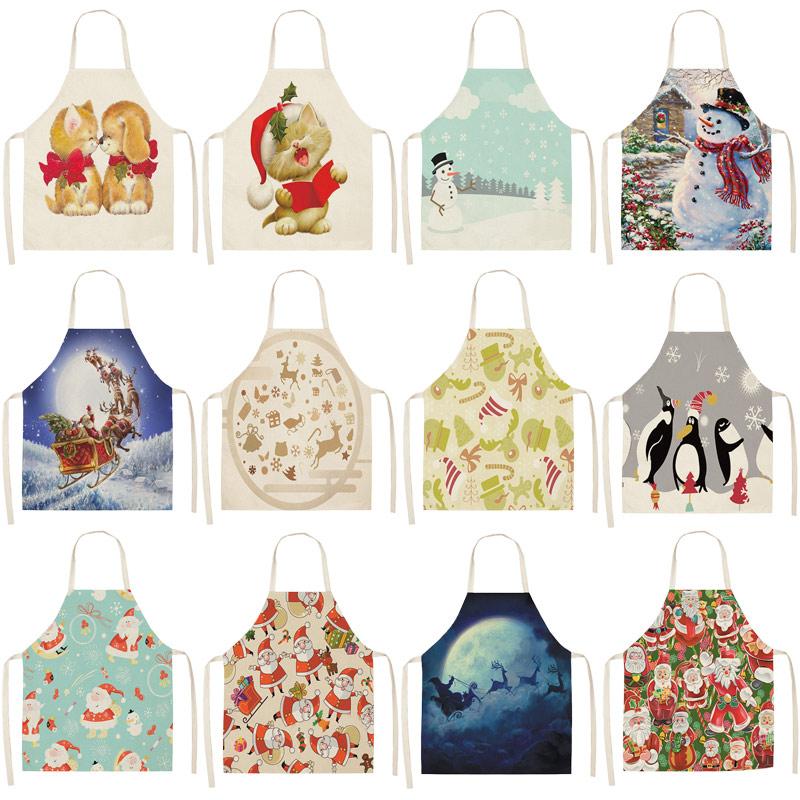1Pcs Christmas Santa Claus Printed Cleaning Aprons Home Cooking Kitchen Apron Cook Wear Cotton Linen Adult Bibs 53*65cm CM1010
1Pcs Christmas Santa Claus Printed Cleaning Aprons Home Cooking Kitchen Apron Cook Wear Cotton Linen Adult Bibs 53*65cm CM1010