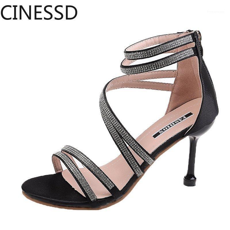 2020 summer new women's high-heeled sandals fine-heeled sandals rhinestone shoes womens shoes1, Black
2020 summer new women's high-heeled sandals fine-heeled sandals rhinestone shoes womens shoes1, Black