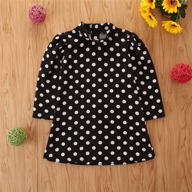 PUDCOCO Girls 2-7Y Casual Fashion Dress Polka Dot Print Loose Long Sleeve O-Neck Zipper Dress Spring and Autumn Wear HOT, Black
PUDCOCO Girls 2-7Y Casual Fashion Dress Polka Dot Print Loose Long Sleeve O-Neck Zipper Dress Spring and Autumn Wear HOT, Black