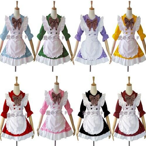 Anime Costumes lolita french satin adult pink sissy maid long cosplay japanese anime kids sexy women costume Fancy Dress Unifo