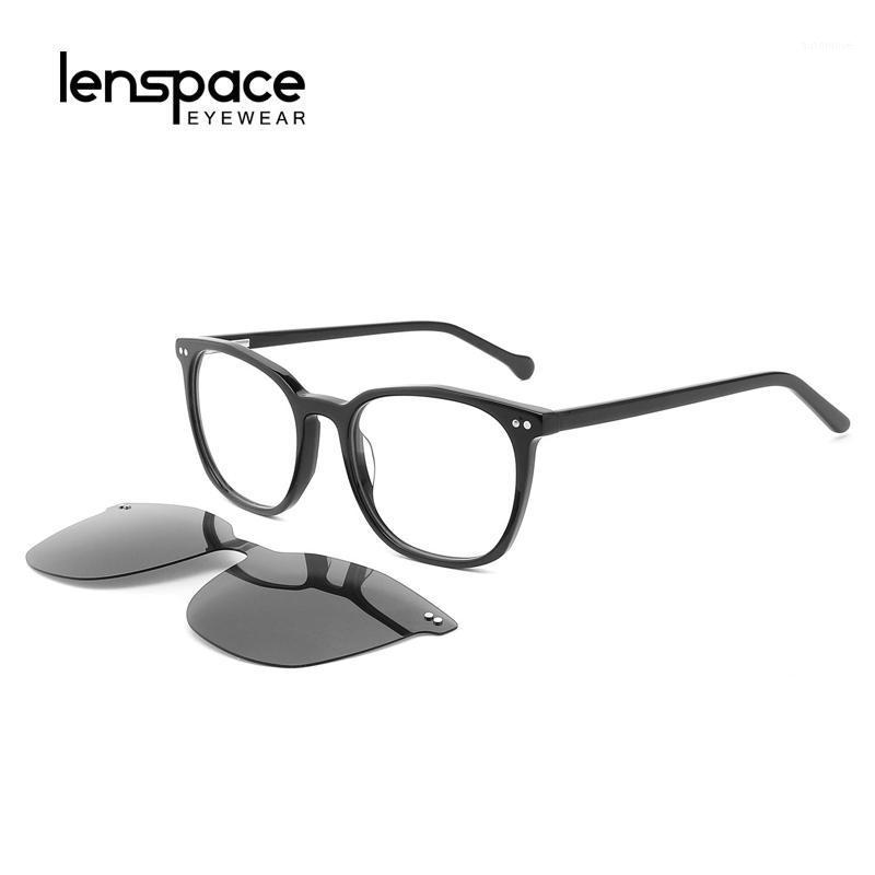 Lenspace Polarized Round Glasses With Glass Women Anti-Blue Magnetic Clip On Luxury Acetate Sunglasses Eyeglasses Frame Glases1
Lenspace Polarized Round Glasses With Glass Women Anti-Blue Magnetic Clip On Luxury Acetate Sunglasses Eyeglasses Frame Glases1