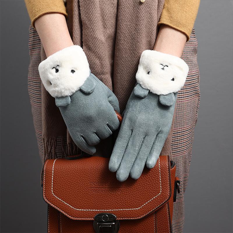 Winter ladies warm fashion gloves Japanese bear insulation thick cute bear Japanese gloves disposible
Winter ladies warm fashion gloves Japanese bear insulation thick cute bear Japanese gloves disposible