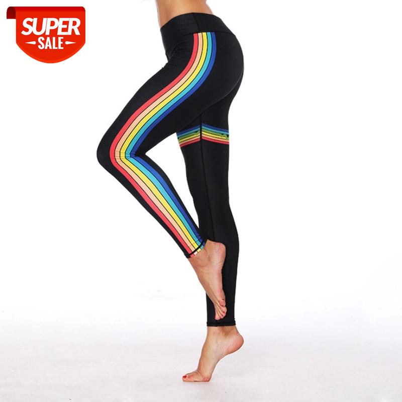 Rainbow Striped Polyester Leggings 2018 Casual Black Sporting Elastic Force Breathable Polyester Leggings For Women #xU08, Black;white
Rainbow Striped Polyester Leggings 2018 Casual Black Sporting Elastic Force Breathable Polyester Leggings For Women #xU08, Black;white
