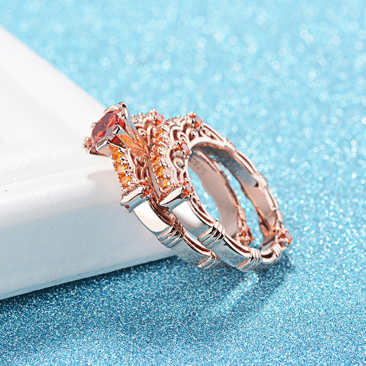 The new factory direct sale diamond rose gold ring female ring European and American jewelry hot pair ring fashion trend
The new factory direct sale diamond rose gold ring female ring European and American jewelry hot pair ring fashion trend