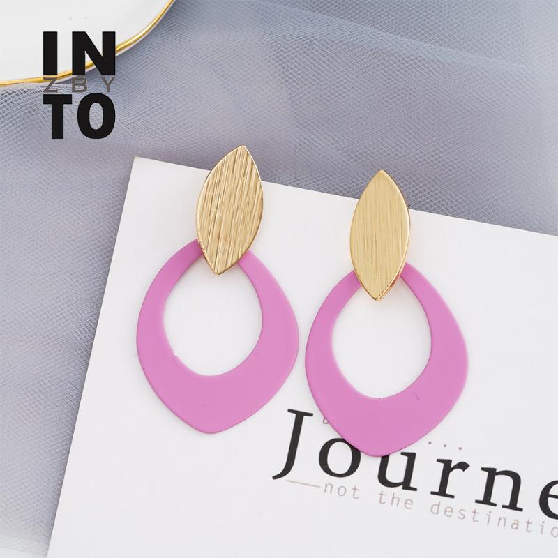 Into zby Korean Elegant Dangle Drop Earrings Fashion Jewelry Vintage Purple Geometric Earrings for Women 2020 Party Gift Fashion
Into zby Korean Elegant Dangle Drop Earrings Fashion Jewelry Vintage Purple Geometric Earrings for Women 2020 Party Gift Fashion