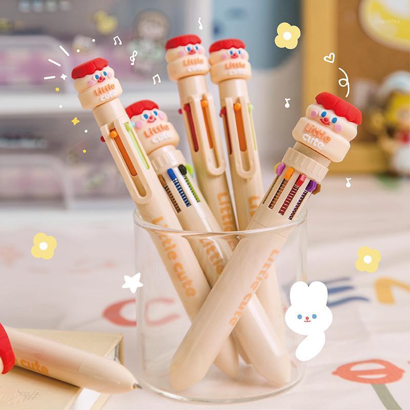 Sharkbang Kawaii 6/10 Colors Ballpoint Pens Multi-Color Pen Monocerus Signature Ball Pen School Office Stationery1, 6 color
Sharkbang Kawaii 6/10 Colors Ballpoint Pens Multi-Color Pen Monocerus Signature Ball Pen School Office Stationery1, 6 color