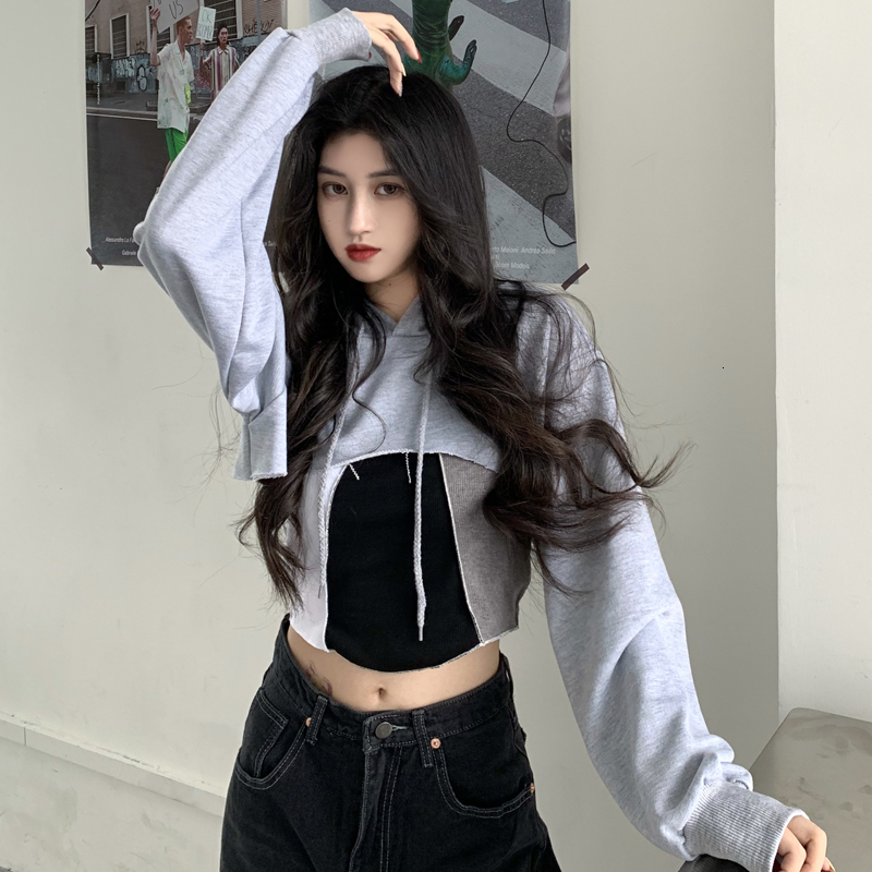2021 New Autumn Korean style short women's sweatshirts long sleeve soild sweatshirt color pullovers (c2856) B5C7, Tank top
2021 New Autumn Korean style short women's sweatshirts long sleeve soild sweatshirt color pullovers (c2856) B5C7, Tank top