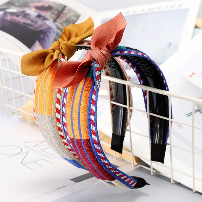 Korea Japan women colorful Blue Knotted headband college style Cross Knot striped hair band wide side hairpin sports headbands
Korea Japan women colorful Blue Knotted headband college style Cross Knot striped hair band wide side hairpin sports headbands