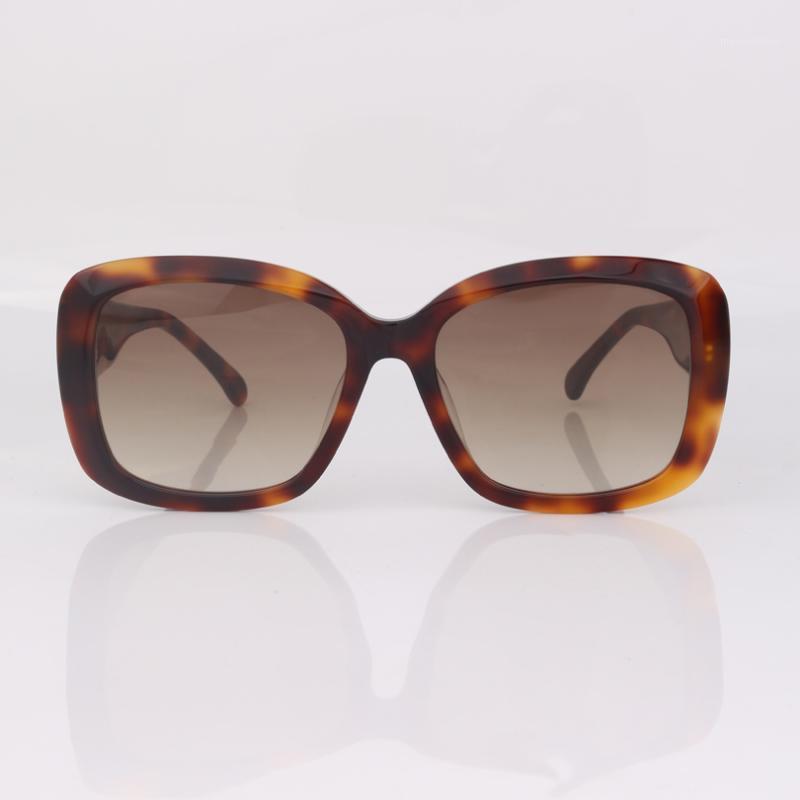 Tortoiseshell Effect sunglasses women fashion butterfly women sunglasses gradient brown lens1