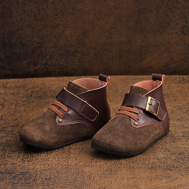 Children's shoes 2020 autumn boys and girls short boots barefoot genuine leather soft bottom boots children's, Black
Children's shoes 2020 autumn boys and girls short boots barefoot genuine leather soft bottom boots children's, Black