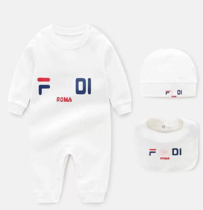 newborn baby romper clothes Cotton long-sleeved plaid striped Toddler boy girl romper 3-24 months