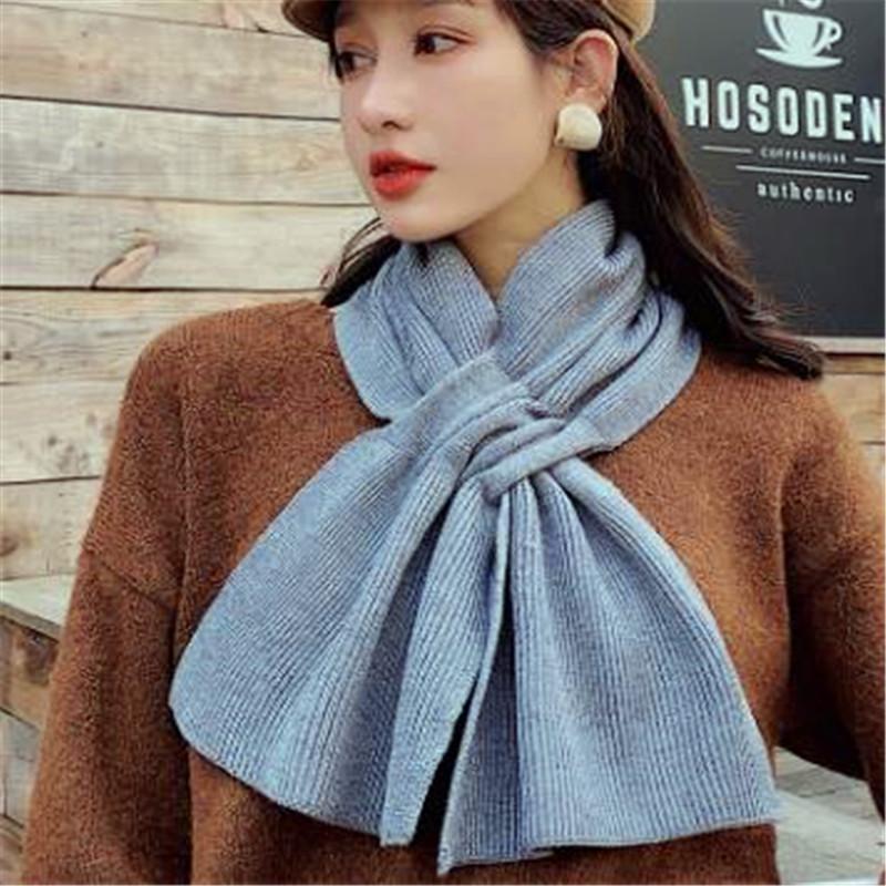 Scarves The Han Edition Pure Color Wool Scarf Qiu Dong With Thick Warm Knitting Collar Fashion Cross Ins CN0010
Scarves The Han Edition Pure Color Wool Scarf Qiu Dong With Thick Warm Knitting Collar Fashion Cross Ins CN0010