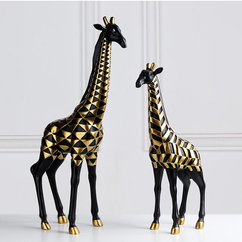 Resin Art Black and White Giraffe Decoration Living Room Office Animal Statue Display Home Decoration Housewarming Birthday Gift
Resin Art Black and White Giraffe Decoration Living Room Office Animal Statue Display Home Decoration Housewarming Birthday Gift