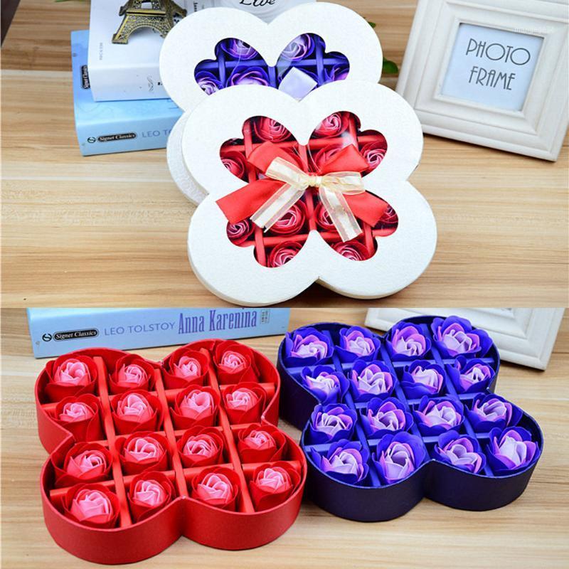 16Pcs Handmade Soap Flower Bouquet Roses Carnations Valentine's Day Gift Box Wedding Home Decoration Case Festival Box501, Blue
16Pcs Handmade Soap Flower Bouquet Roses Carnations Valentine's Day Gift Box Wedding Home Decoration Case Festival Box501, Blue