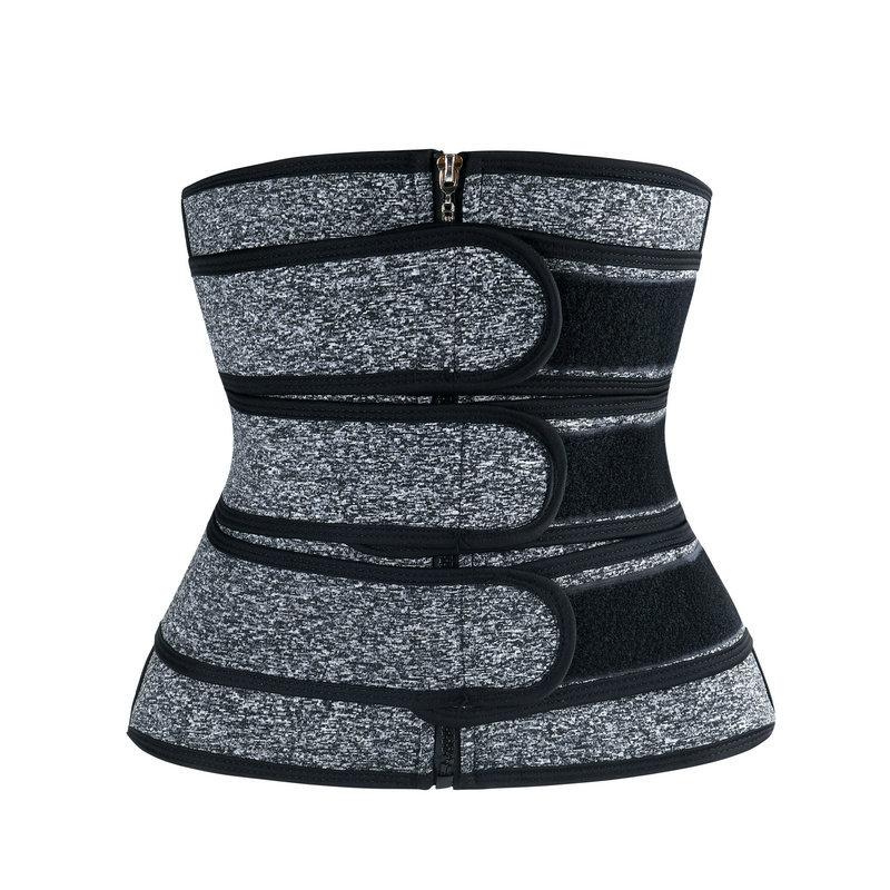 Triple Belts Corset Waist Trainer Sports Gym Soft Bustier Neoprene Waisttrainer Underbust Zip Up Korse Magic Paste Corselet Hot, Black
Triple Belts Corset Waist Trainer Sports Gym Soft Bustier Neoprene Waisttrainer Underbust Zip Up Korse Magic Paste Corselet Hot, Black