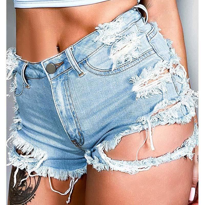 Women's Shorts High Waist Jeans 2022 Summer Denim Cotton Hole Splicing Irregular Ladies Skinny Sexy Nightclub Super Short, White;black
Women's Shorts High Waist Jeans 2022 Summer Denim Cotton Hole Splicing Irregular Ladies Skinny Sexy Nightclub Super Short, White;black