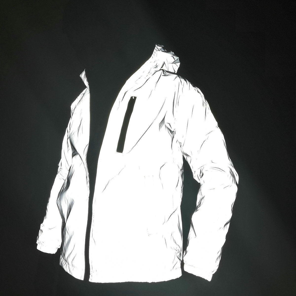 Women Reflective Jacket Men Girls Light Glowing Jackets Boys Hip Hop Streetwear Skateboard Waterproof Outwear Hoodies 201023