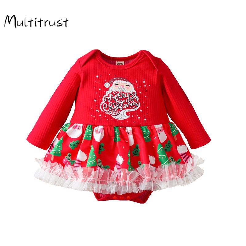 Baby Girl Bodysuit 2021 Christmas Printed Romper, Long Sleeve Ruffled Lace Skirt Hem and Snap Button Crotch Baby Clothes
Baby Girl Bodysuit 2021 Christmas Printed Romper, Long Sleeve Ruffled Lace Skirt Hem and Snap Button Crotch Baby Clothes