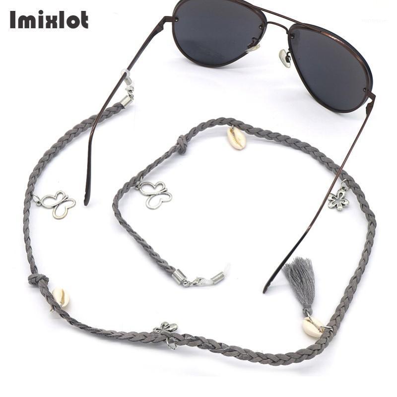 70cm Natural Seashell Beads Sunglasses Cord Strap Braided Velvet Eyeglass Lanyards Glasses Neck Strap String Rope Band Eyewear1
70cm Natural Seashell Beads Sunglasses Cord Strap Braided Velvet Eyeglass Lanyards Glasses Neck Strap String Rope Band Eyewear1