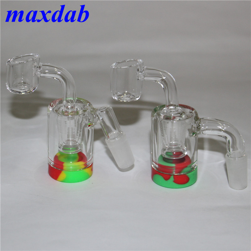 Hookah Beracky Smoking 14mm 18mm Glass Ash Catcher 5ML Silicone Container Reclaimer With 4mm Quartz Banger Ashcatchers For Water Bongs Dab Rigs
Hookah Beracky Smoking 14mm 18mm Glass Ash Catcher 5ML Silicone Container Reclaimer With 4mm Quartz Banger Ashcatchers For Water Bongs Dab Rigs
