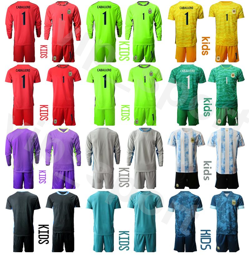 Kids Long Sleeve Goalie Youth Sergio Romero Jersey Set Argentina Soccer Goalkeeper GK 23 Agustin Marchesin Juan Musso Football Shirt Kits, Kids grey
Kids Long Sleeve Goalie Youth Sergio Romero Jersey Set Argentina Soccer Goalkeeper GK 23 Agustin Marchesin Juan Musso Football Shirt Kits, Kids grey