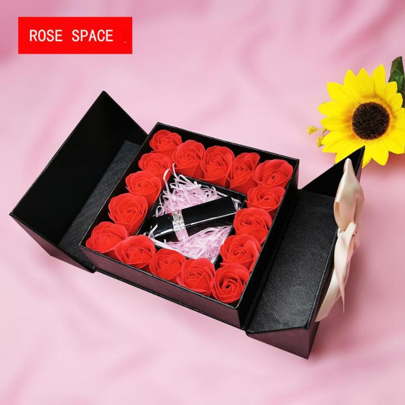 16 Roses Artificial Flowers Rose Flowers Flower Box Jewelry Box Gift for Mom Party Valentines Gift Girlfriend Wedding Gifts, No lipstick
16 Roses Artificial Flowers Rose Flowers Flower Box Jewelry Box Gift for Mom Party Valentines Gift Girlfriend Wedding Gifts, No lipstick