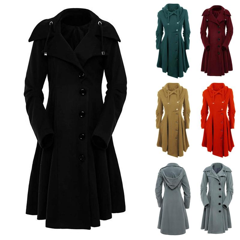 Double-breasted Windbreaker Women' Winter Long Wool Coat Outerwear 2020 Korean Fashion Ladies Trench Female Clothes, Gd
Double-breasted Windbreaker Women' Winter Long Wool Coat Outerwear 2020 Korean Fashion Ladies Trench Female Clothes, Gd