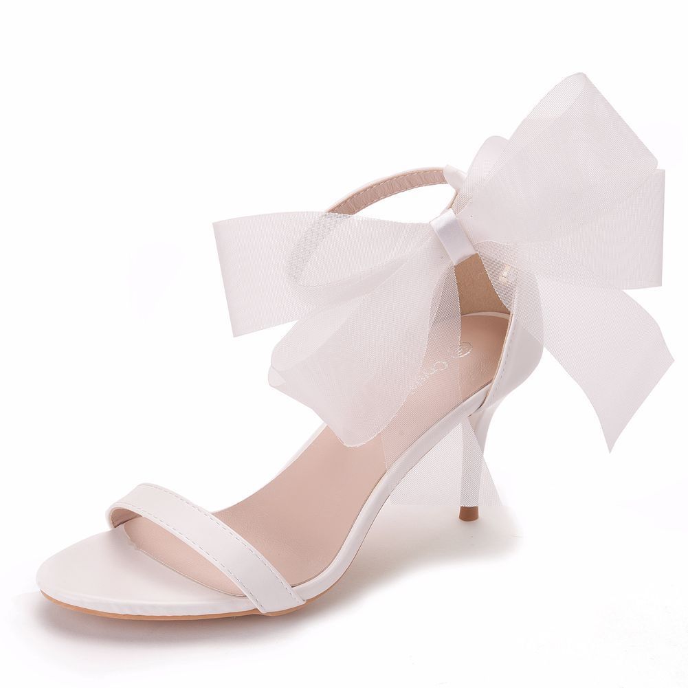 open-toed Women's white high heels, wedding-party shoes, butterfly-knot-gladiator sandals, summer shoes b0015. CP9A, Women summer sandals.
open-toed Women's white high heels, wedding-party shoes, butterfly-knot-gladiator sandals, summer shoes b0015. CP9A, Women summer sandals.