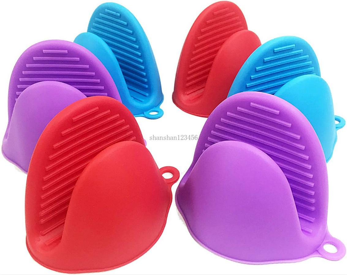 Home Kitchen Silicone Heat Resistant Cooking Pinch Mitts Mini Oven Mitts Finger Protector Pot Holder for Kitchen Cooking Baking home tools
Home Kitchen Silicone Heat Resistant Cooking Pinch Mitts Mini Oven Mitts Finger Protector Pot Holder for Kitchen Cooking Baking home tools
