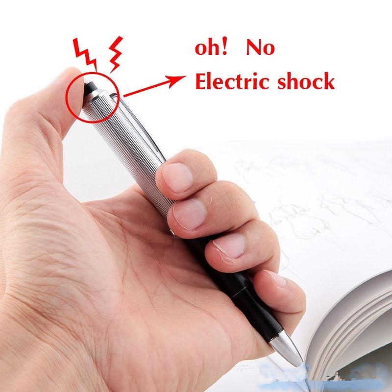 Spoof Fancy Funny Toy Ball Point Pen Shocking Electric Shock Toys Gift Joke Prank Trick Fun Novelty Electric Shock Pen
Spoof Fancy Funny Toy Ball Point Pen Shocking Electric Shock Toys Gift Joke Prank Trick Fun Novelty Electric Shock Pen