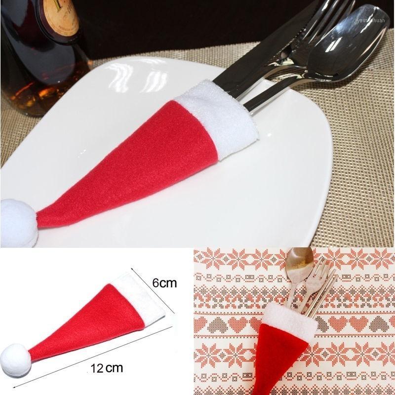 10pcs/lot Christmas Silverware Holder Mini Xmas Tree Santa Claus Hat Christmas Decoration For Home Navidad Natal New Year1
10pcs/lot Christmas Silverware Holder Mini Xmas Tree Santa Claus Hat Christmas Decoration For Home Navidad Natal New Year1