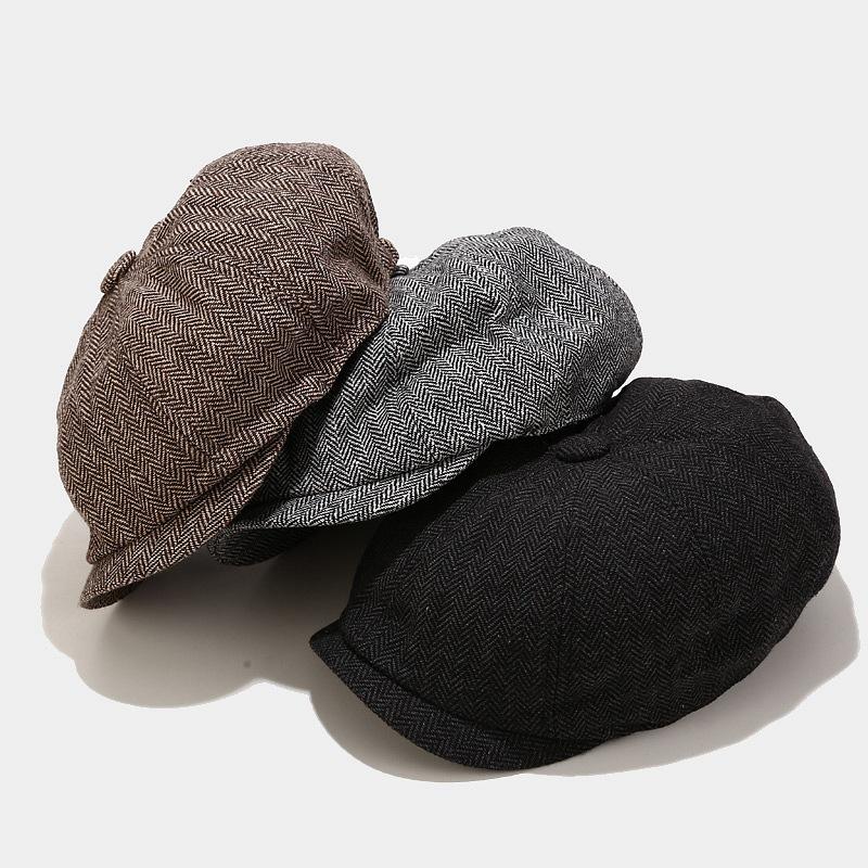 2020 stripe Newsboy Caps Cotton Flat Peaked Cap Men and Women Painter Beret Hats 15, Black
2020 stripe Newsboy Caps Cotton Flat Peaked Cap Men and Women Painter Beret Hats 15, Black
