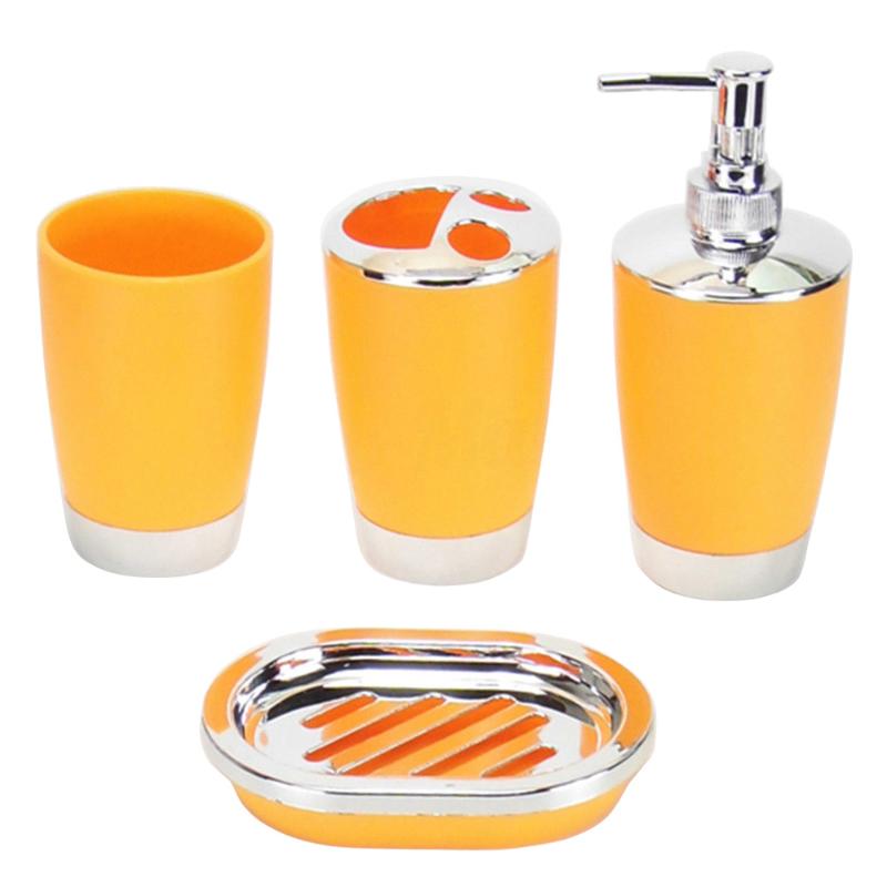 4 Pcs/Set Bathroom Suit Plastic Shampoo Press Bottle Wash Gargle Cup Toothbrush Holder Soap Dish Bath Accessories Dropshipping F
4 Pcs/Set Bathroom Suit Plastic Shampoo Press Bottle Wash Gargle Cup Toothbrush Holder Soap Dish Bath Accessories Dropshipping F