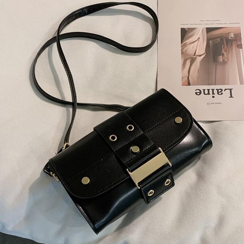 Bag Retro Women's Pu Leather 2021 Fashion Casual Crossbody Messenger Shoulder Bags Female Mini Solid Baguette Handbag for Lady, Black
Bag Retro Women's Pu Leather 2021 Fashion Casual Crossbody Messenger Shoulder Bags Female Mini Solid Baguette Handbag for Lady, Black