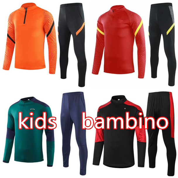 2021 rome kids training suit LAUTARO Italy Soccer Tracksuit 19 20 21 PIATEK VERRATTI football child jacket kit, Black
2021 rome kids training suit LAUTARO Italy Soccer Tracksuit 19 20 21 PIATEK VERRATTI football child jacket kit, Black