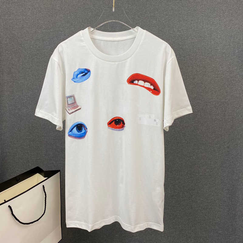 2021 New Arrival Men Women T Shirt with Letter Printed Fashion Mens Round-neck T Shirts Casual Streetwear Womens Tees Summer Clothing, Black
2021 New Arrival Men Women T Shirt with Letter Printed Fashion Mens Round-neck T Shirts Casual Streetwear Womens Tees Summer Clothing, Black