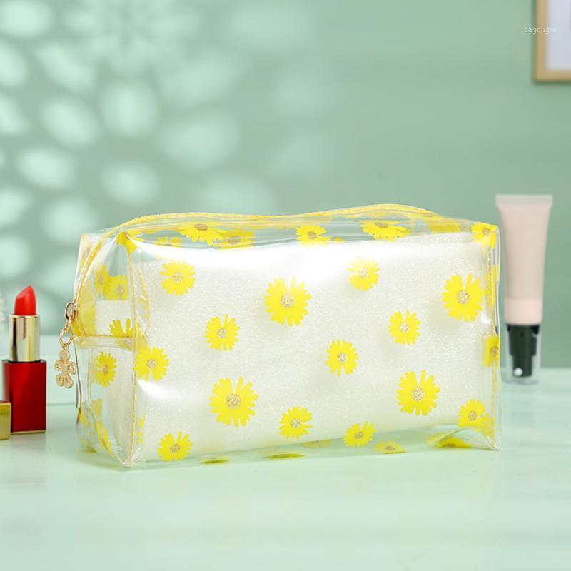 Travel Cosmetic Bag Classic Texture Delicate Design Chic Women Zipper Make Up Transparent Daisy Toiletry Wash Pouch1, Green
Travel Cosmetic Bag Classic Texture Delicate Design Chic Women Zipper Make Up Transparent Daisy Toiletry Wash Pouch1, Green