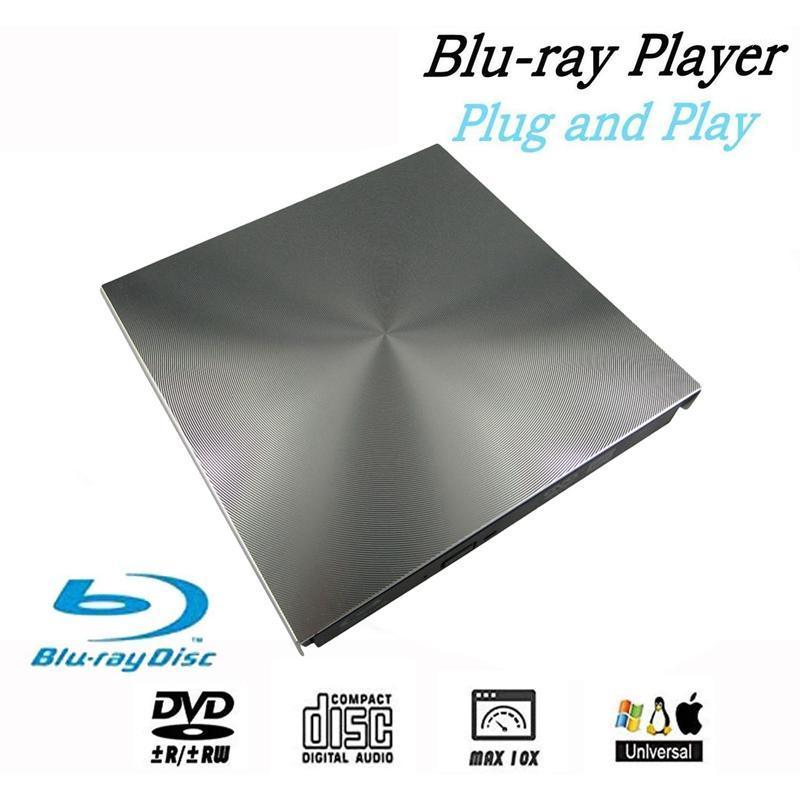 External 3D Blu Ray DVD Drive USB 3.0 BD CD DVD Burner Player Writer Reader for Mac OS Windows 7/8.1/10/Linxus,Laptop,PC1
External 3D Blu Ray DVD Drive USB 3.0 BD CD DVD Burner Player Writer Reader for Mac OS Windows 7/8.1/10/Linxus,Laptop,PC1