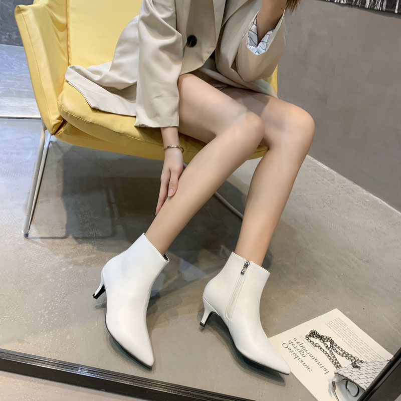 2021 New Women's Heels, Loose and Heels for Winter, Autumn Medium Heel Boots Zipper 1ddk, White
2021 New Women's Heels, Loose and Heels for Winter, Autumn Medium Heel Boots Zipper 1ddk, White