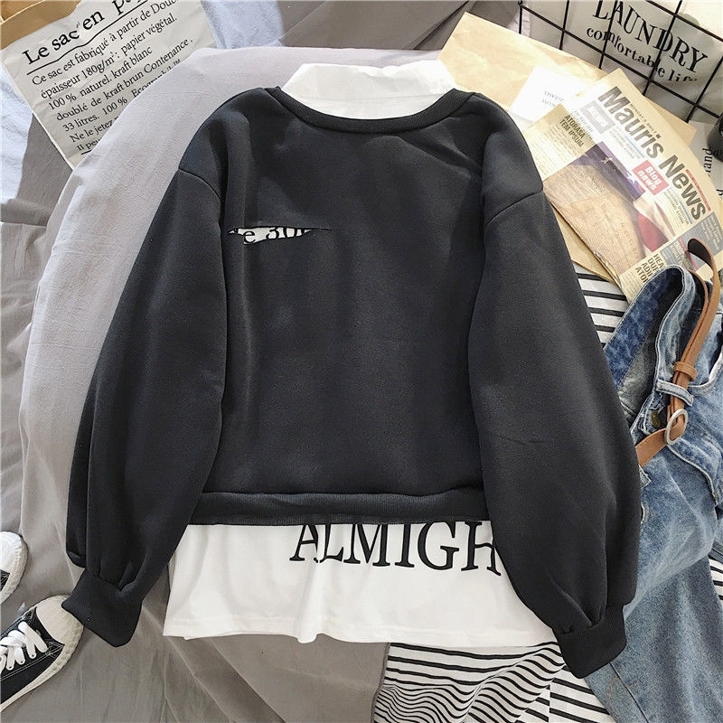 winter oversize korean style harajuku hoodie long sleeve streetwear sweatshirt women plus size tops Pullovers Casual clothing 201203 
winter oversize korean style harajuku hoodie long sleeve streetwear sweatshirt women plus size tops Pullovers Casual clothing 201203