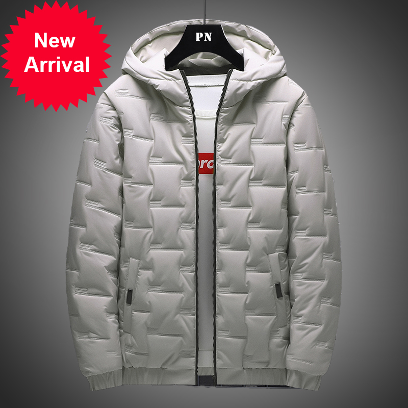 Men in cotton coats 2020 warm thick winter with hood thicken 90% white duck down parka thin casual jacket jackets, Bl1988grey
Men in cotton coats 2020 warm thick winter with hood thicken 90% white duck down parka thin casual jacket jackets, Bl1988grey