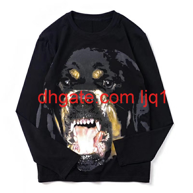 Mens Stylist Long Sleeve T Shirt Fashion High Quality Men Women Animal Print T Shirt Mens Tees Black Size S-2XL, Black shark
Mens Stylist Long Sleeve T Shirt Fashion High Quality Men Women Animal Print T Shirt Mens Tees Black Size S-2XL, Black shark