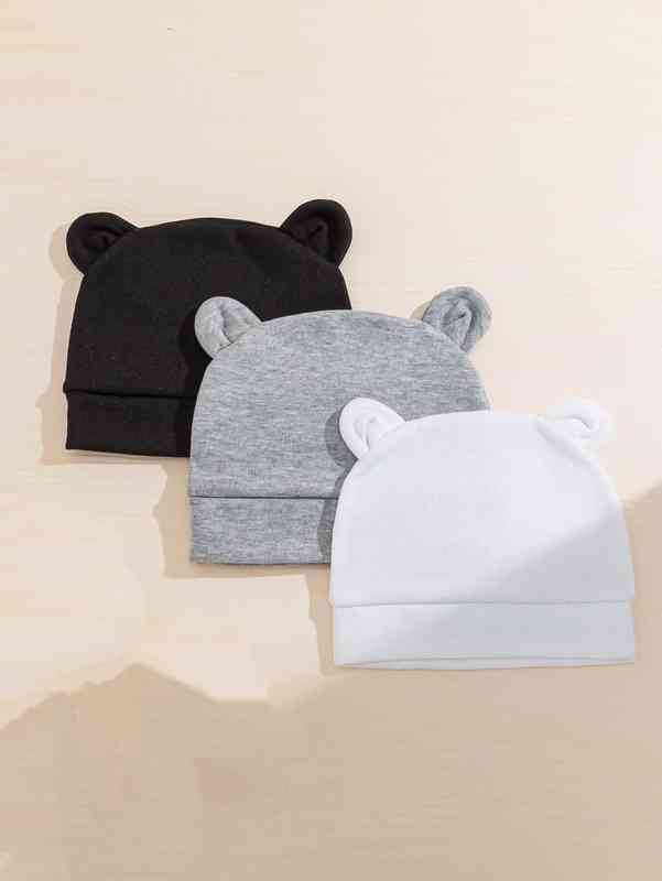 3pcs Baby Ear Decor Hat SHE