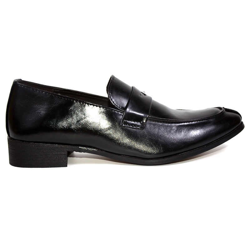 DXKZMCM Leather Business Men Dress Loafers Pointy Black Shoes Oxford Men Breathable Formal Wedding Shoes Y200420