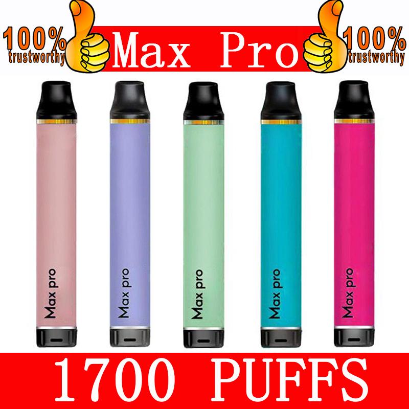 Max Pro Disposable Vape pen Pods Device 1700 puffs Pre-filled Kit Max Pro disposable e cigarettes Local Vapes Air Bar Lux
Max Pro Disposable Vape pen Pods Device 1700 puffs Pre-filled Kit Max Pro disposable e cigarettes Local Vapes Air Bar Lux