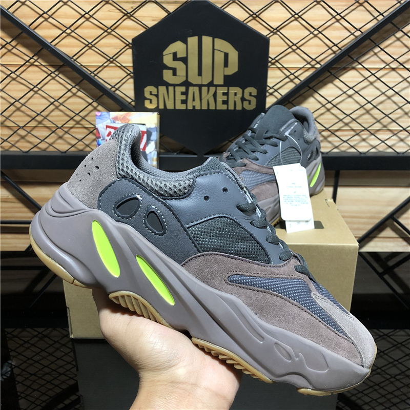 Top Quality Kanye 700 v2 Running Shoes Breathable Inertia Reflective Tephra Solid Grey Utility Black Vanta Mens Womens Sport Massage Trainers Sneakers With Box, Customize